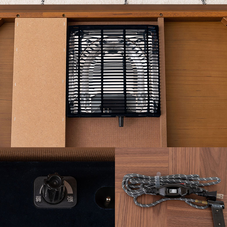 石英管ヒーターで体の芯から温まる