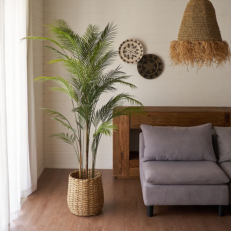 プランターカバーを合わせると雰囲気アップ