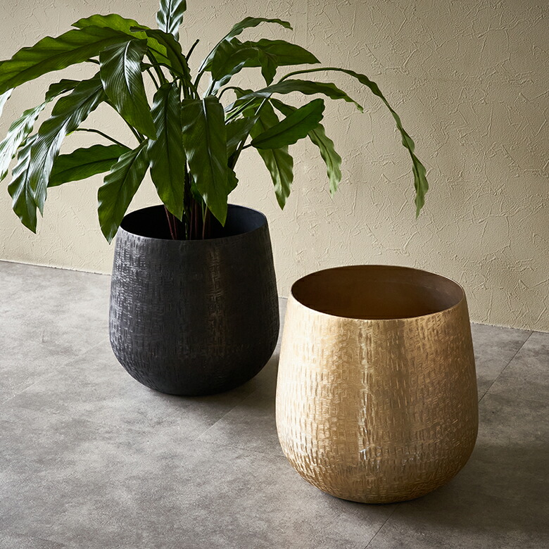 アルミニウムのプランターポット