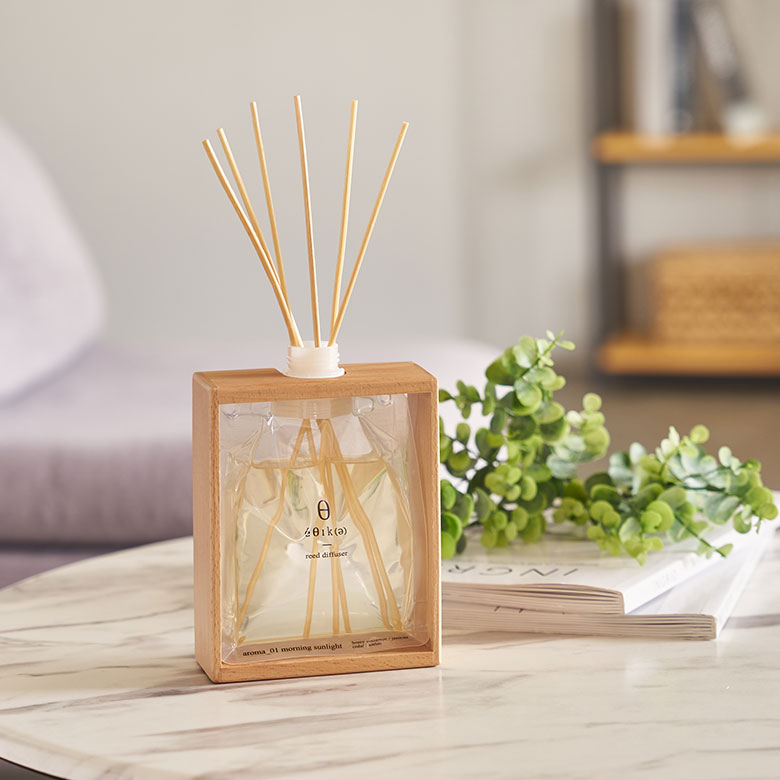 玄関や洗面所など、どこにでも置きやすいサイズ