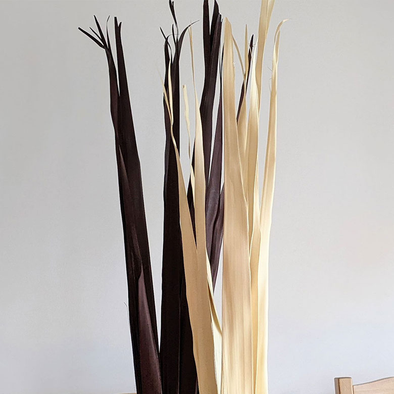 ナチュラルな素材感