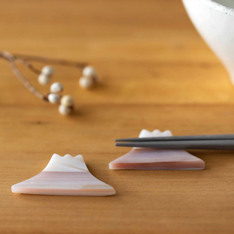 天然シェルの箸置き