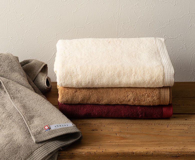 今治タオルを使った日本製タオル