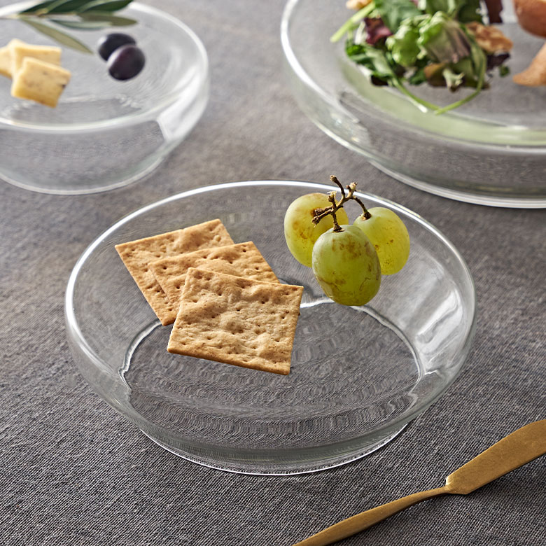 リューズガラスのコンポート皿