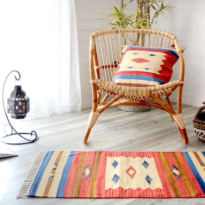 クッションカバー クッション ネイティブ 民族 オルテガ エスニック