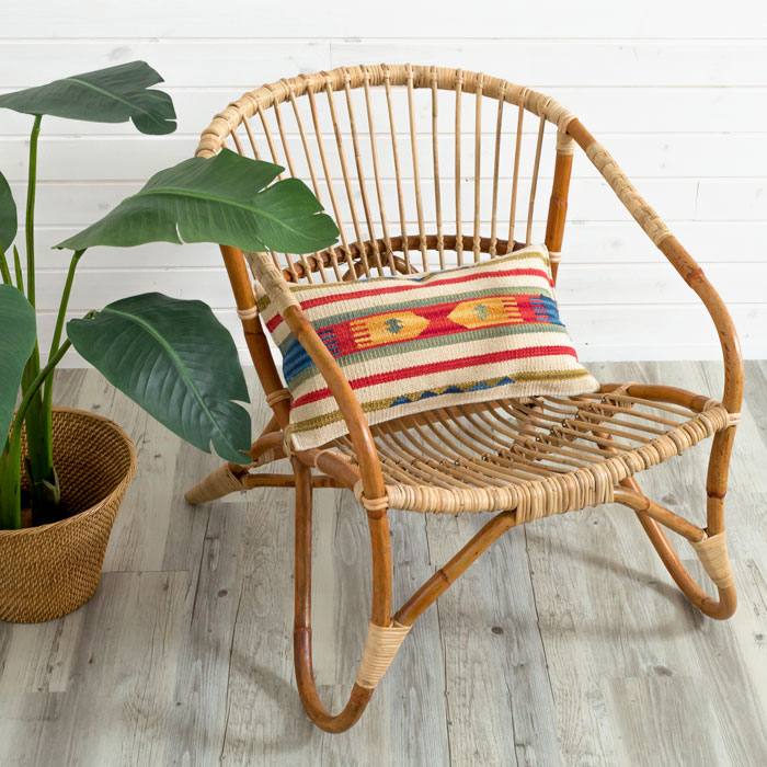 エスニック　ネイティブ　西海岸　ビーチハウス　キリム　コットンキリム　クッションカバー　30x50