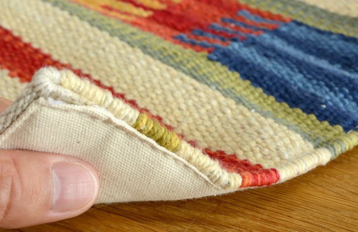 エスニック　ネイティブ　西海岸　ビーチハウス　キリム　コットンキリム　クッションカバー　30x50