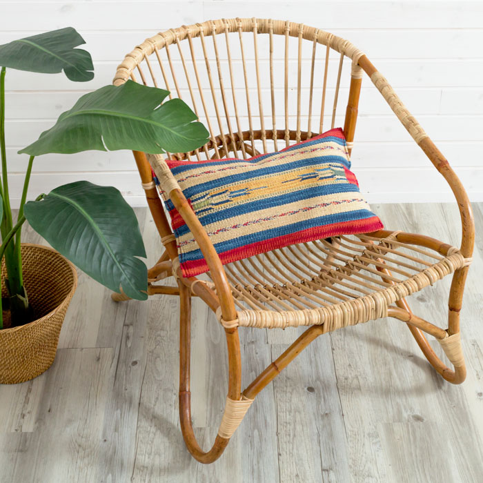 エスニック　ネイティブ　西海岸　ビーチハウス　キリム　コットンキリム　クッションカバー　30x50