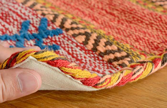 エスニック　ネイティブ　西海岸　ビーチハウス　キリム　コットンキリム　クッションカバー　30x50