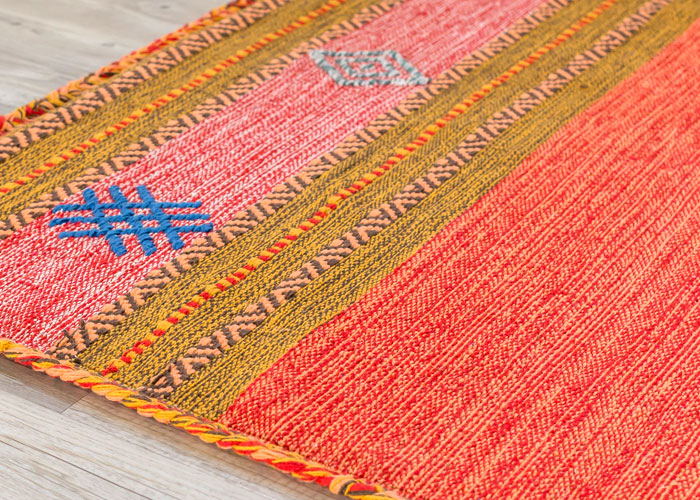 ラグ マット キリム ネイティブ 民族 オルテガ エスニック 100x140