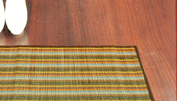 バリニーズの職人の感性が光る、アジアンランチョンマット。