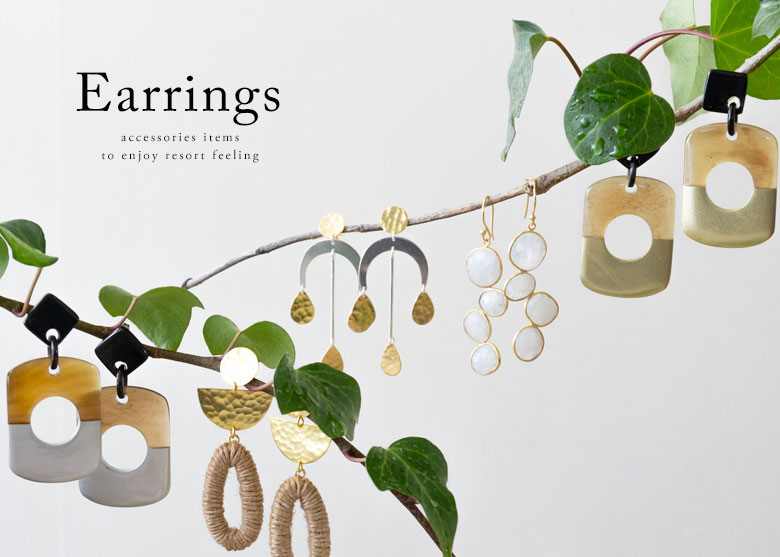 アジアン アクセサリー ピアス イヤリング バリ島 リゾートスタイル