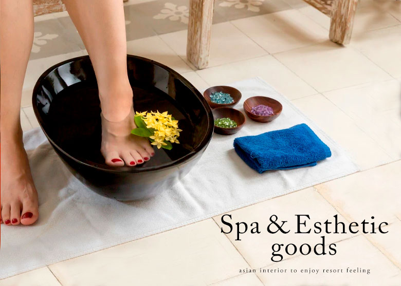 スパ・エステ用品。アジアン店舗用品。リゾートスタイル。アジアンリゾート。アジアン雑貨。