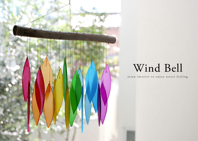 風鈴。ウィンドチャイム
。アジアンインテリア雑貨。