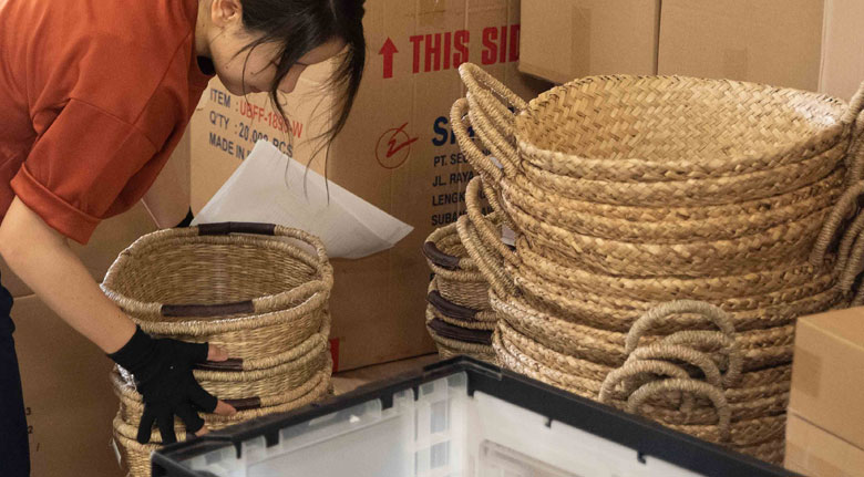 商品検品の徹底