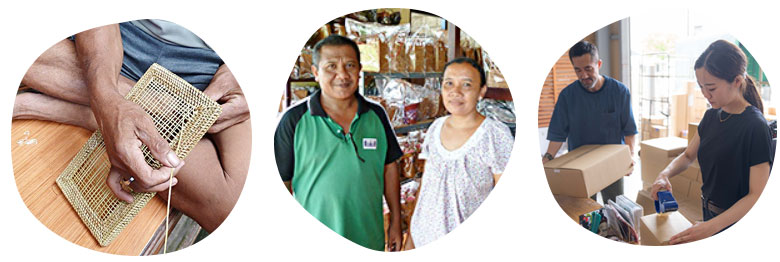 たくさんの人々に協力いただいてお届けしています