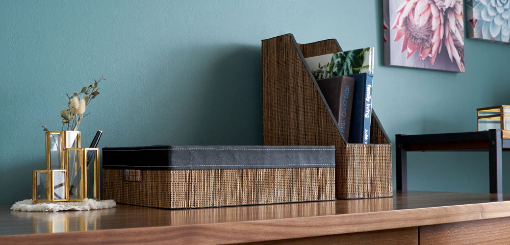 デスク収納。デスク回り。オフィス収納。