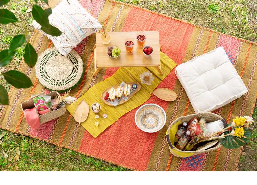 おしゃピクを楽しむアジアンインテリア雑貨