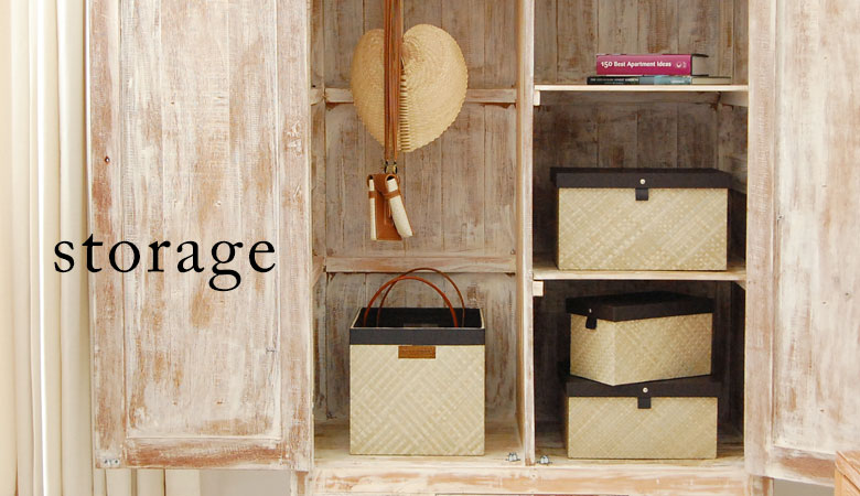 おうち時間を快適に！すっきりとまとめる収納アイテム