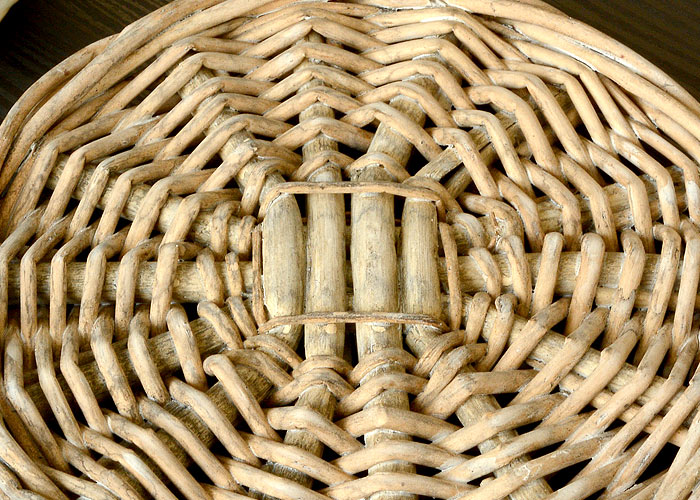 コースター 柳 ウィロー 丸型 ラウンド リビング キッチン雑貨 卓上 おしゃれ バリ雑貨 アジアン雑貨