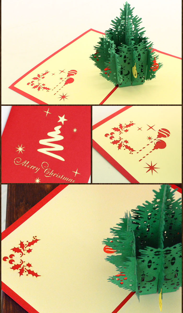 グリーティングカード メッセージカード ポップアップ 飛び出す