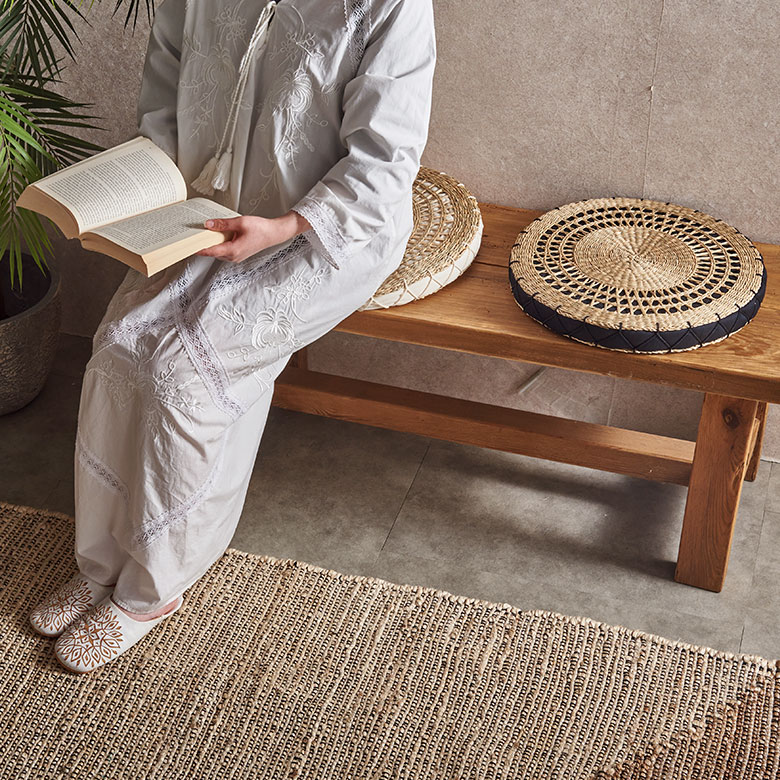 椅子やベンチの座クッション、補助クッションとしてもおすすめ