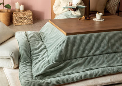 冬のお部屋で楽しむ、アジアンリゾート！
［こたつ布団］01