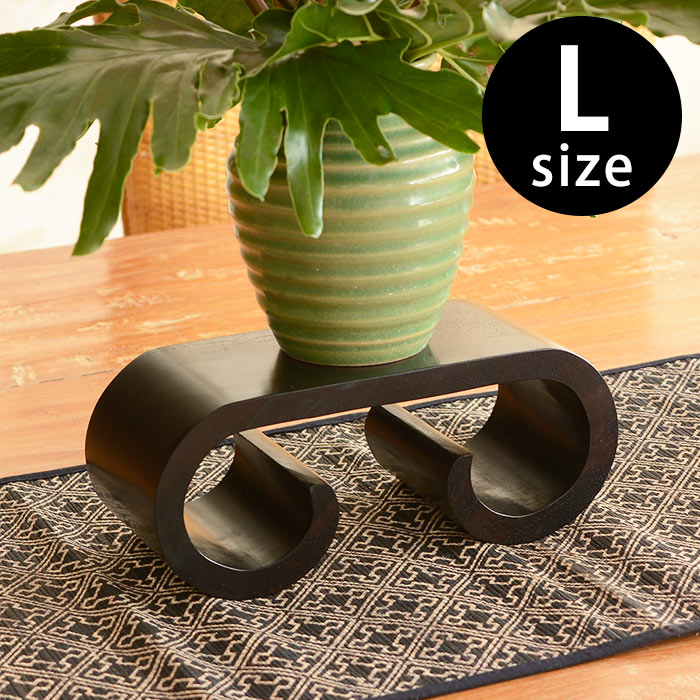 木彫りの飾り台[Sサイズ]