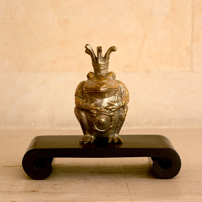 木彫りの飾り台[Sサイズ]