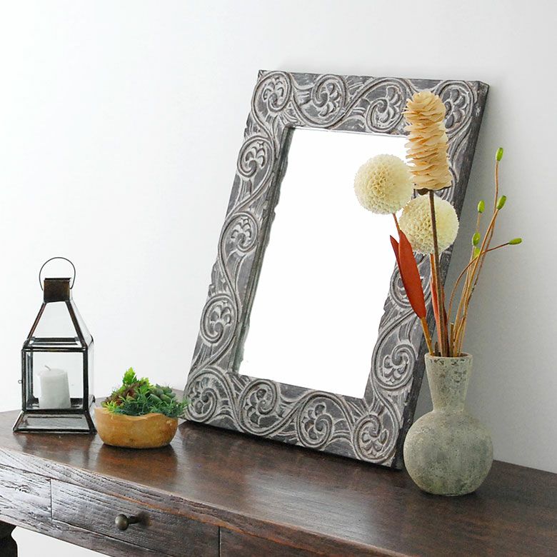 アンティーク調アジアン フラワーベース 3型3色展開[11556-11557-11558