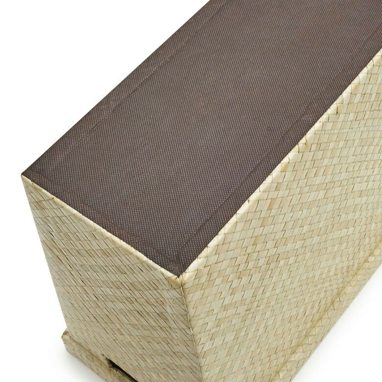 パンダンで出来たアジアン マガジンラック 2色展開 収納ボックス 収納