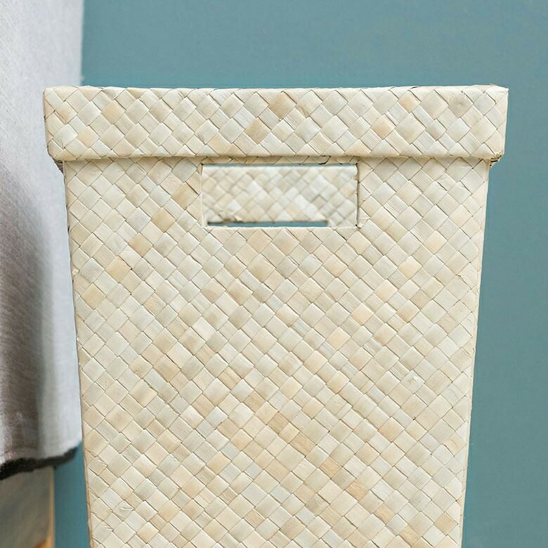 パンダンで出来たアジアン マガジンラック 2色展開 収納ボックス 収納