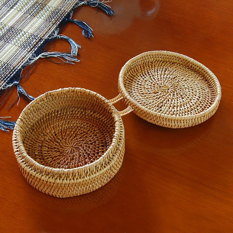 小物入れ アタ ケース ふた付き 約 W 10cm D 11cm H 5.5cm ボックス