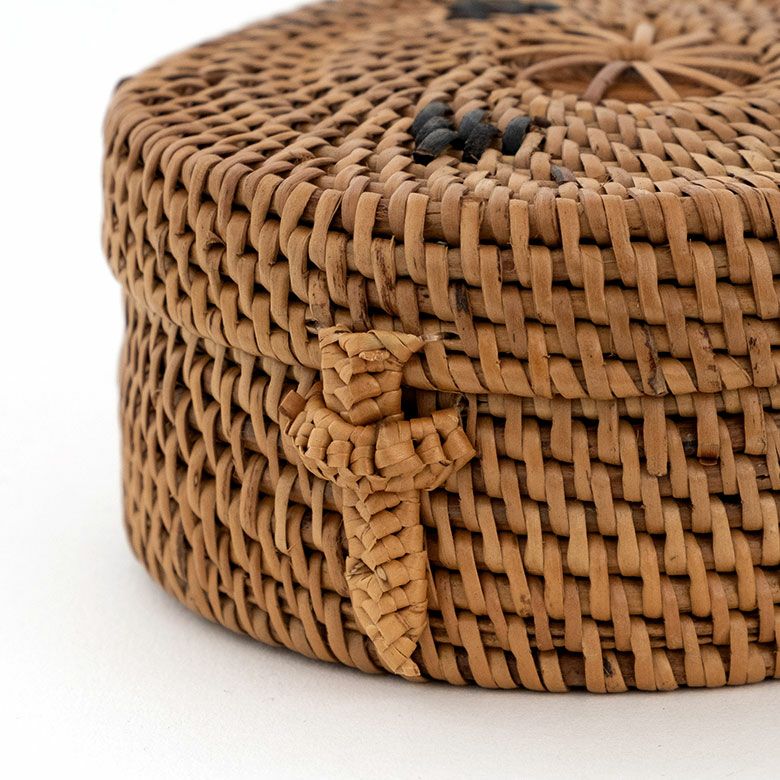 小物入れ アタ ケース ふた付き 約 W 10cm D 11cm H 5.5cm ボックス