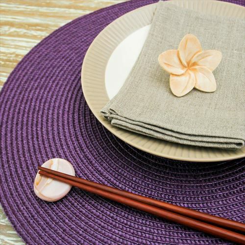 ランチョンマット ラウンド [1枚] 6色展開 [60200-60201-60202-60203