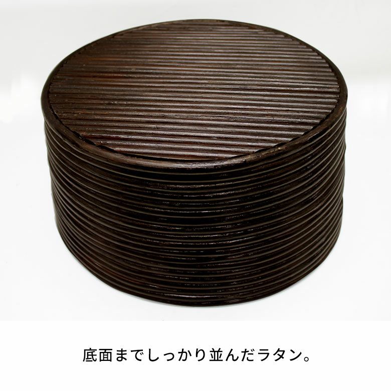 陶器のような高級感を纏うツムクリのオーバルバスケット 約W37×D32