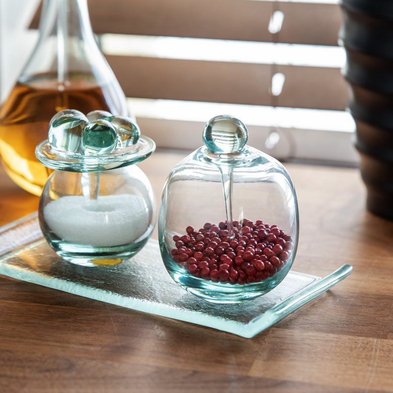 ガラスの アジアン スパボトル[Aタイプ-クリア][8281]【クリアガラス