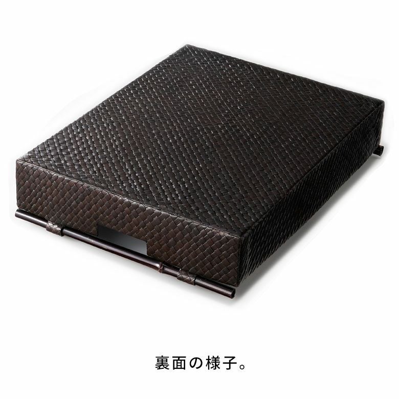 トレイ サービストレイ お盆トレイ パンダンで編まれたバンブー