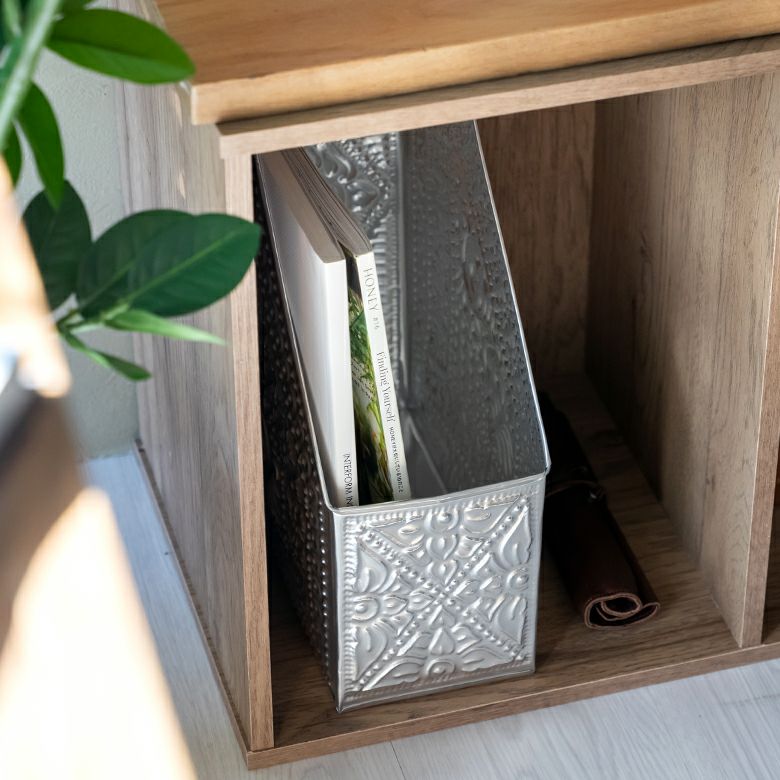 アルミのマガジンスタンド[10582]【a4 おしゃれ インテリア オシャレ