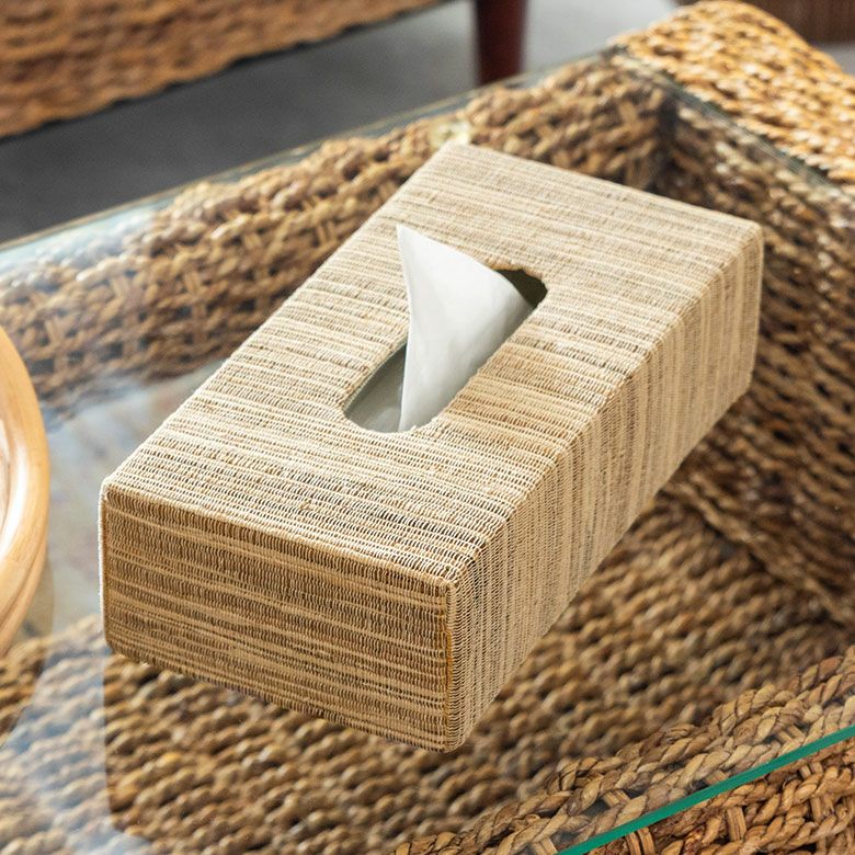 アタ製ポケットティッシュケースカバー[2821]【バリ雑貨 アジアン雑貨