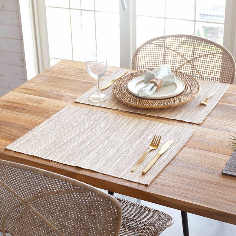 メール便対応】ウォーターヒヤシンスのアジアンランチョンマット