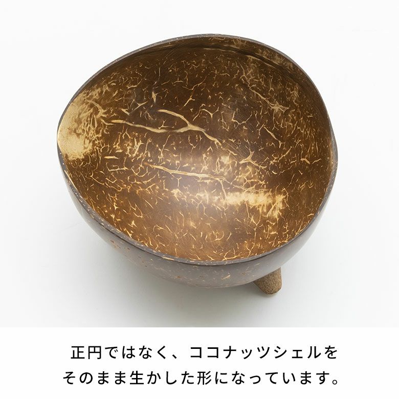 ココナッツウッド デコレーションボウル 小物入れ オブジェ バリ雑貨