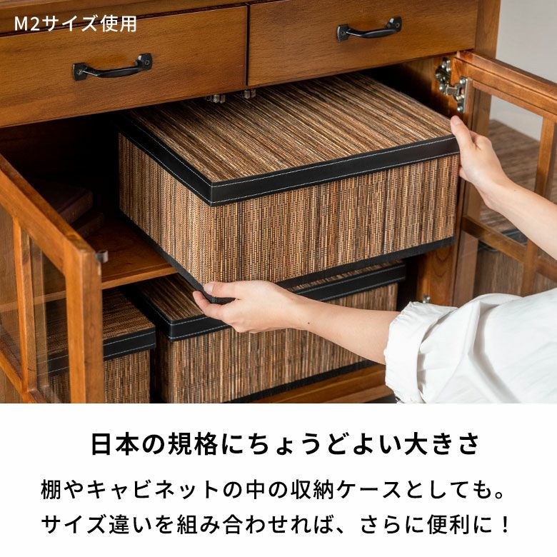 収納ボックス パームリディ フタ付き 折りたたみ 約 W 29 × D 36.5 × H