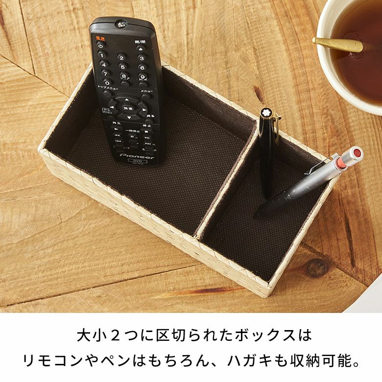ペン立て マルチスタンドケース 小物収納 パンダン 約 W 18.5cm D 10cm
