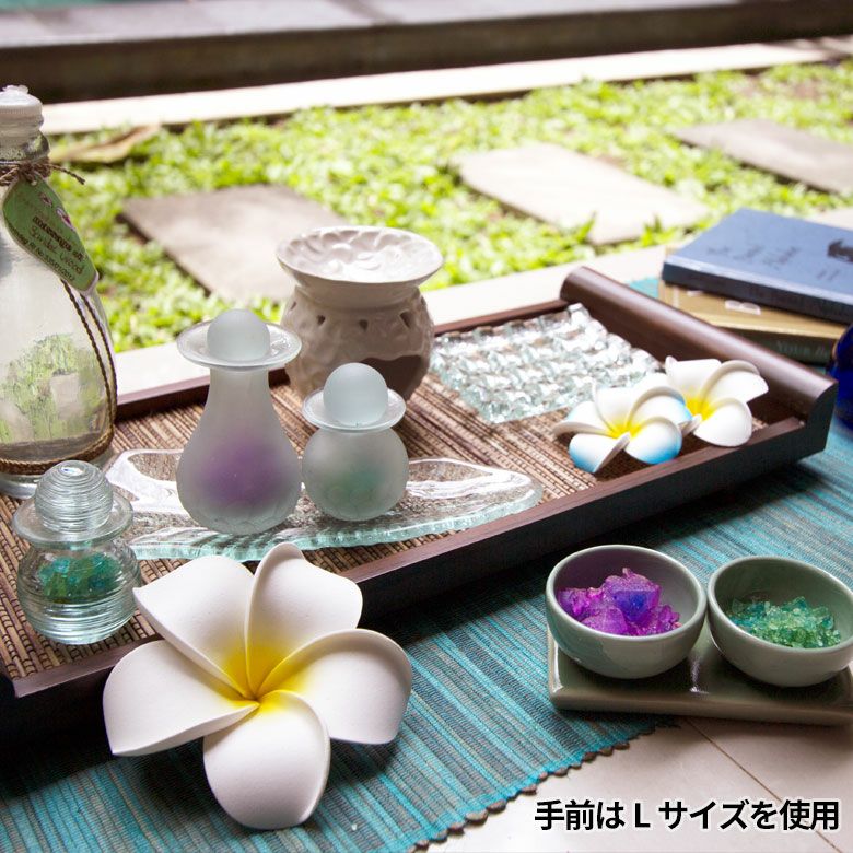 30個セット】造花 フランジパニ プルメリア造花 スタンダードタイプM
