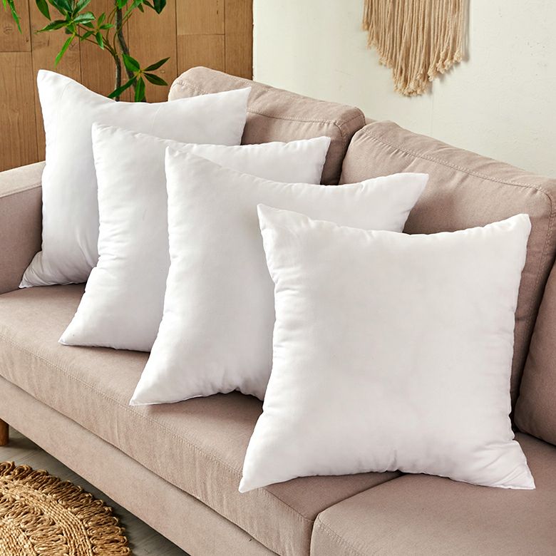 角型ヌードクッション45×45cm四角形 4個セット ヌードクッション 45cm