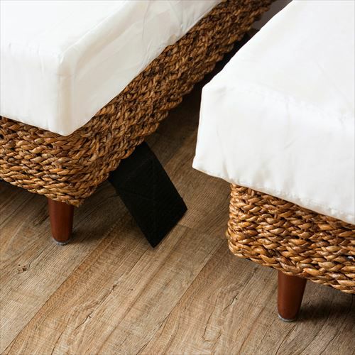 ソファ 3人掛け アバカ素材 本体のみ カバー別売り アジアンテイスト