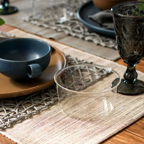 ガラスボウル 耐熱ガラス 径12cm 450ml 電子レンジOK [92093]【 ガラス