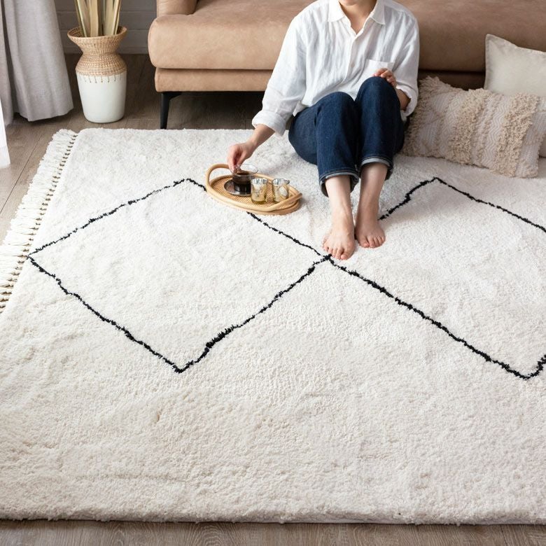 ラグ・カーペット Afghan Hodrang Kilim サヤンサヤン キリム ラグマット 洗える ラグ 2畳 アクセント 190x190