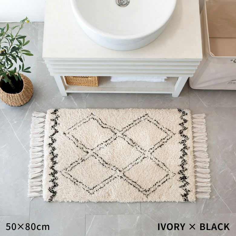 ラグカーペット ラグマット 160x230cm ホットカーペット対応 玄関マット aimoha（アイモハ） ラグ ラグマット ボタニカルミニラグマット(1